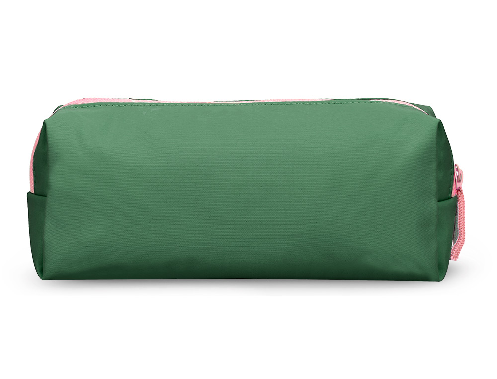 ESTUCHE PORTATODO ANTARTIK BASIC PACK 1 COMPARTIMENTO VERDE COMPAÑERO MOCHILA 80X55X210 MM